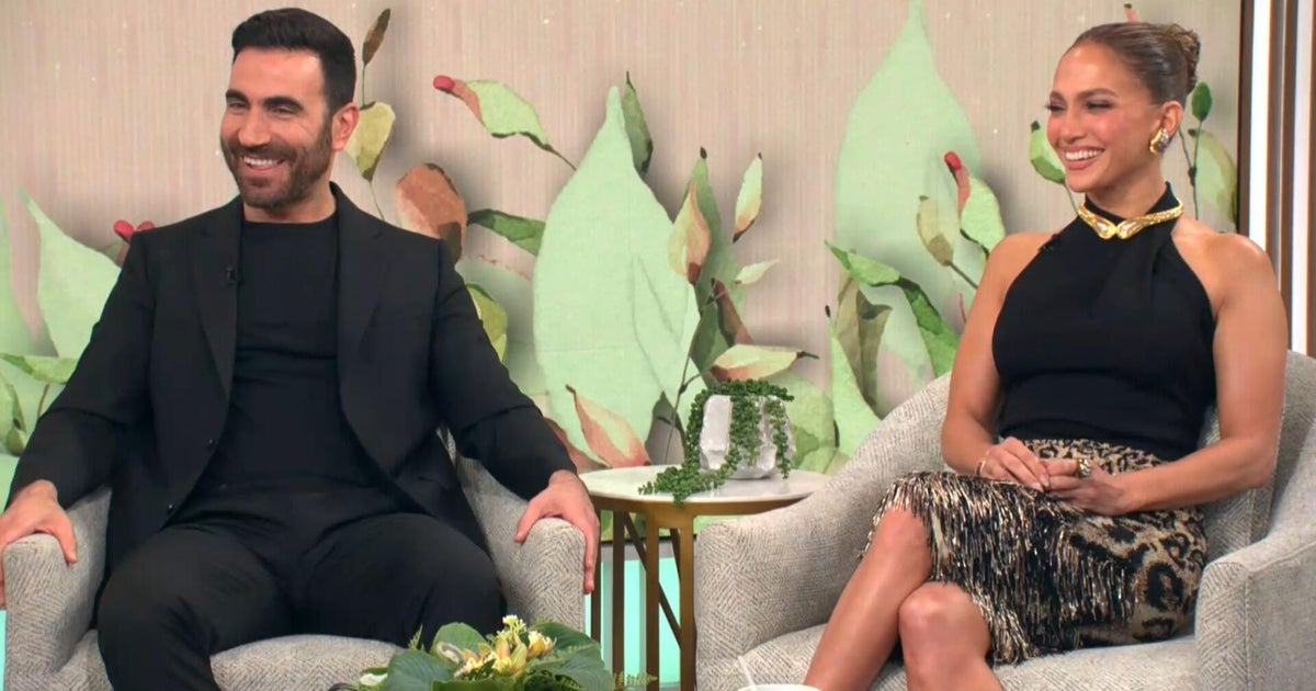 Jennifer Lopez and Brett Goldstein talk "Office Romance" and their on-screen chemistry