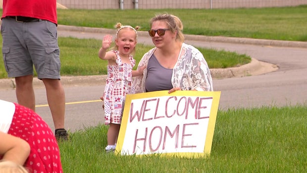 Minnesota National Guard's 133rd Airlift Wing returns home from Africa