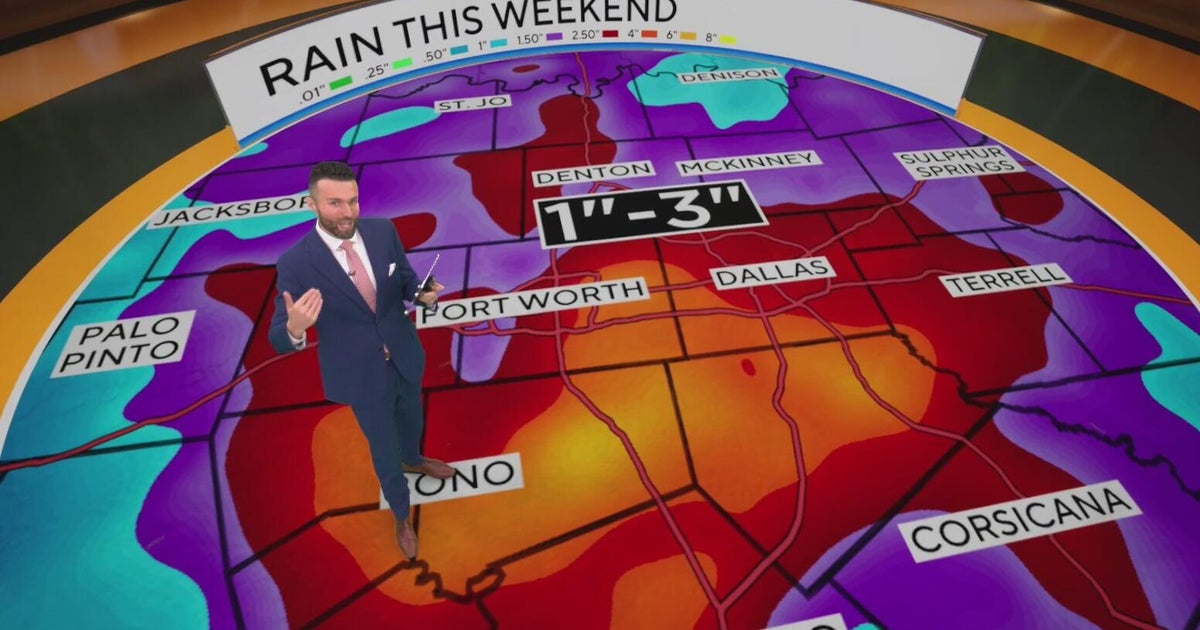 Heavy rain, threat of flooding expected for North Texas this weekend ...