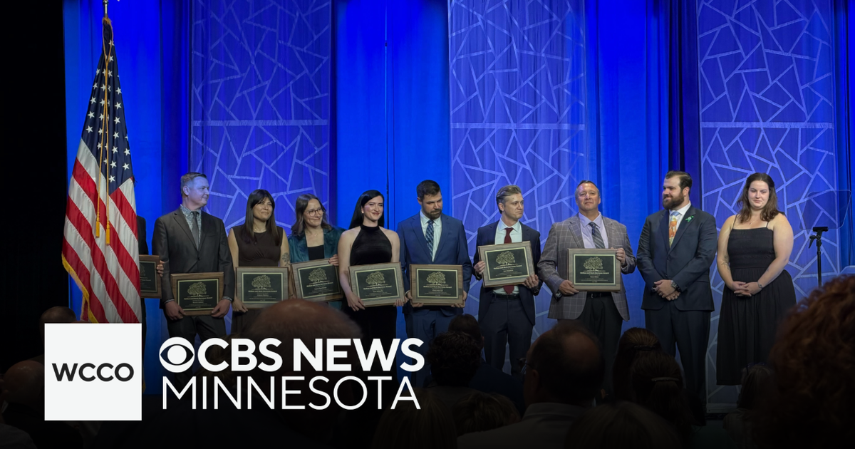 Children of Melissa Hortman present special award to her former staff