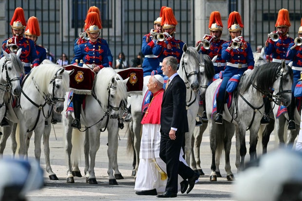 SPAIN-VATICAN-RELIGION-DIPLOMACY-ROYALS-POPE 