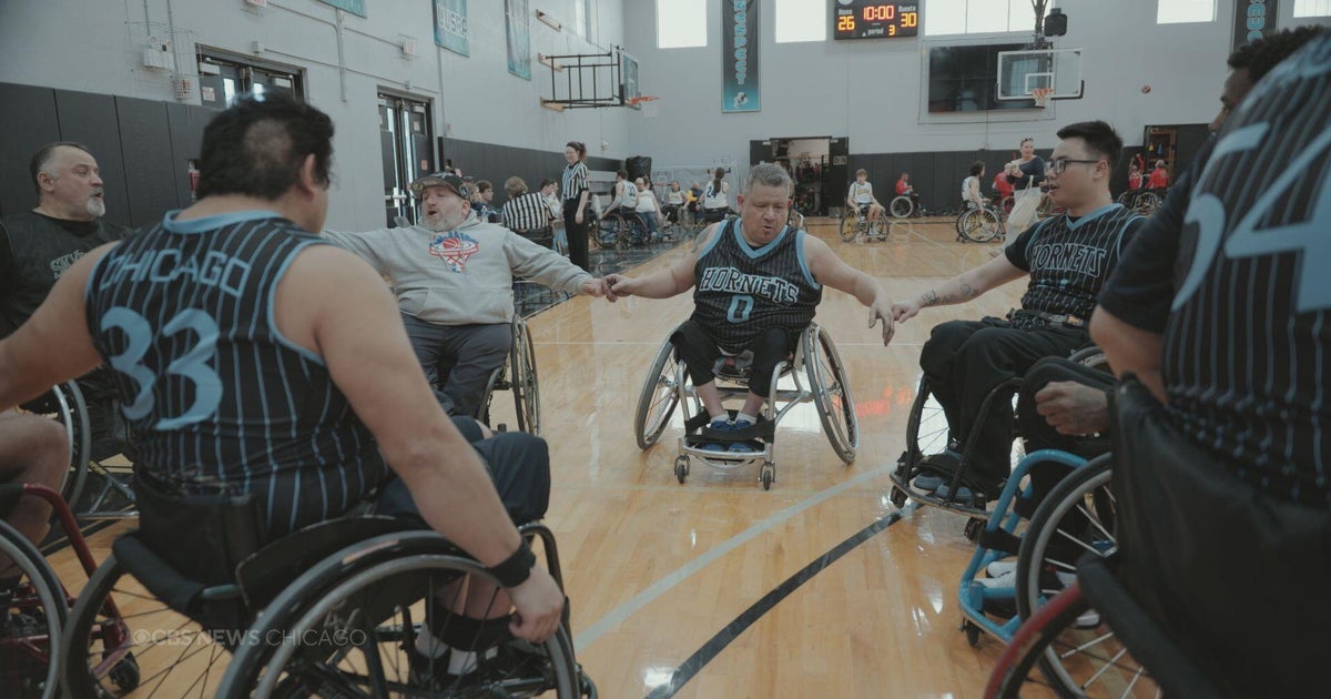 cbsnews.com - Meet the gunshot survivors who are healing through wheelchair basketball with the Chicago Hornets