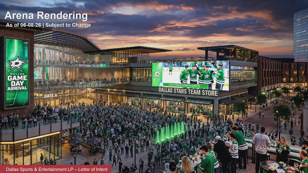 Dallas Stars proposed Willow Bend site