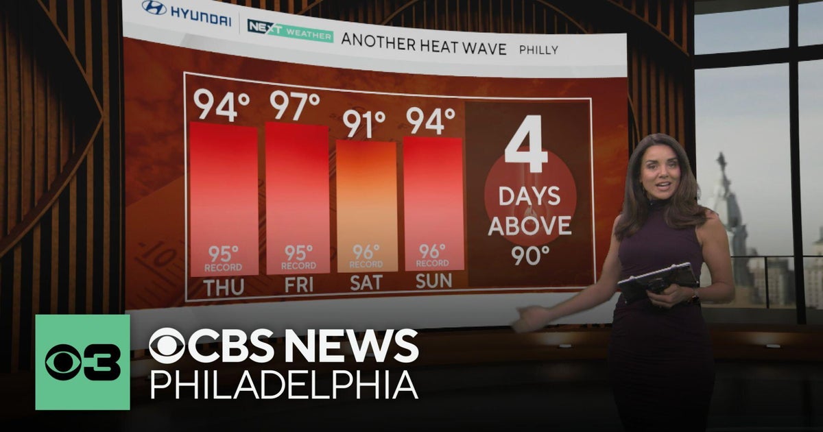 Hot weather and storms ahead after splendid Tuesday in the Philadelphia ...