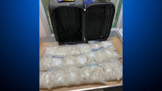 23 pounds of meth seized, 2 arrested following traffic stop in Redwood City