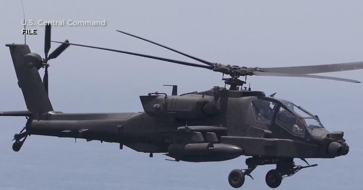 U.S. conducts retaliatory strikes on Iran for downing of Apache helicopter