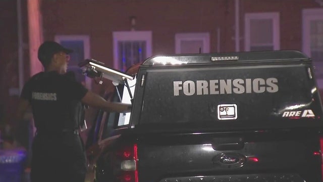 Crime scene police lights 
