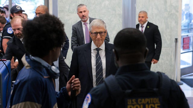 Bill Gates arrives for a closed-door interview with the House Oversight Committee on Capitol Hill in Washington, D.C., on June 10, 2026. 