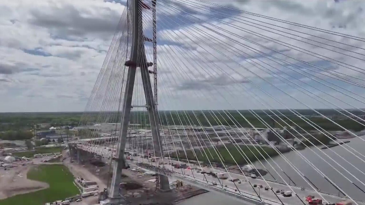 Gordie Howe Bridge connecting Detroit, Canada expected to open in late July, Canadian officials say