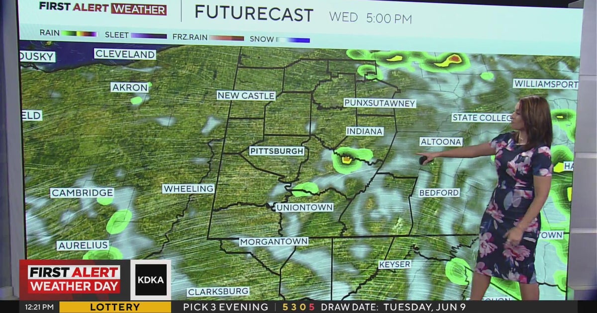 Severe storms possible in Pittsburgh next 2 days | KDKA-TV Afternoon ...