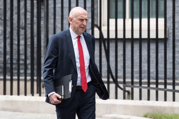 U.K. defense chief resigns, says military funding plan "falls well short"