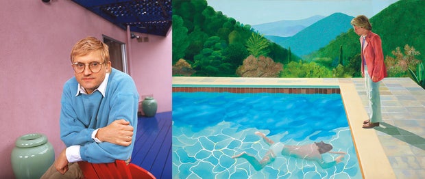 Portrait Of David Hockney 