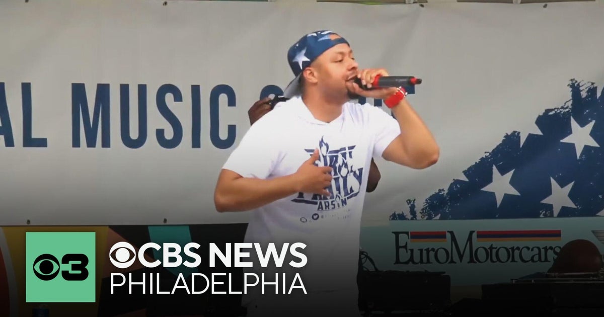 This West Philadelphia hip-hop artist just performed at the FIFA Fan Festival