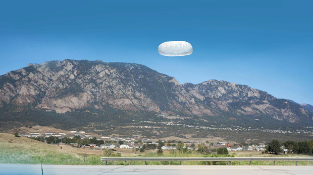 An artistic interpretation of a 2022 UAP incident near Colorado Springs, Colorado, prepared by the FBI.
