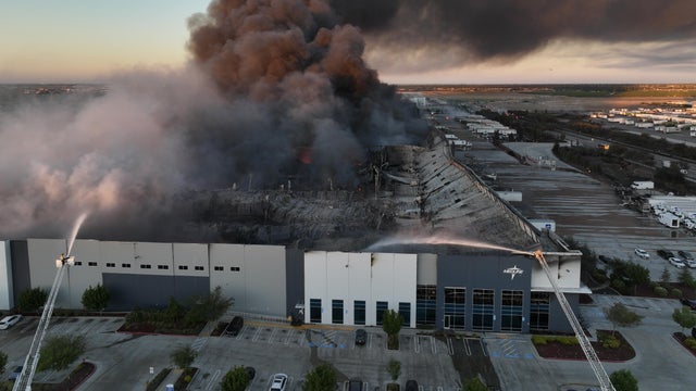 Massive fire destroys Medline Industries warehouse in Tracy of California 