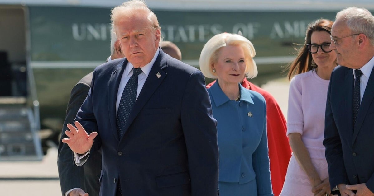 Trump lands in Switzerland for G7 Summit as world awaits details on Iran deal