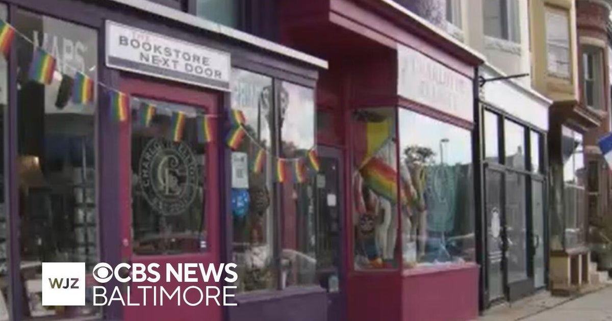 Hampden bookstore Pride display vandalized during Baltimore celebrations