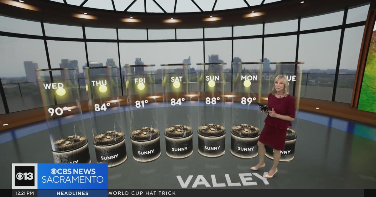 Wednesday afternoon weather forecast - June 17, 2026