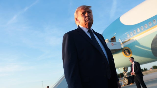President Trump Dines With Macron At Versailles Following G7 Summit 