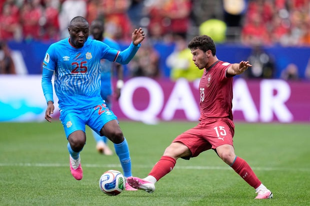 Congo Portugal WCup Soccer 
