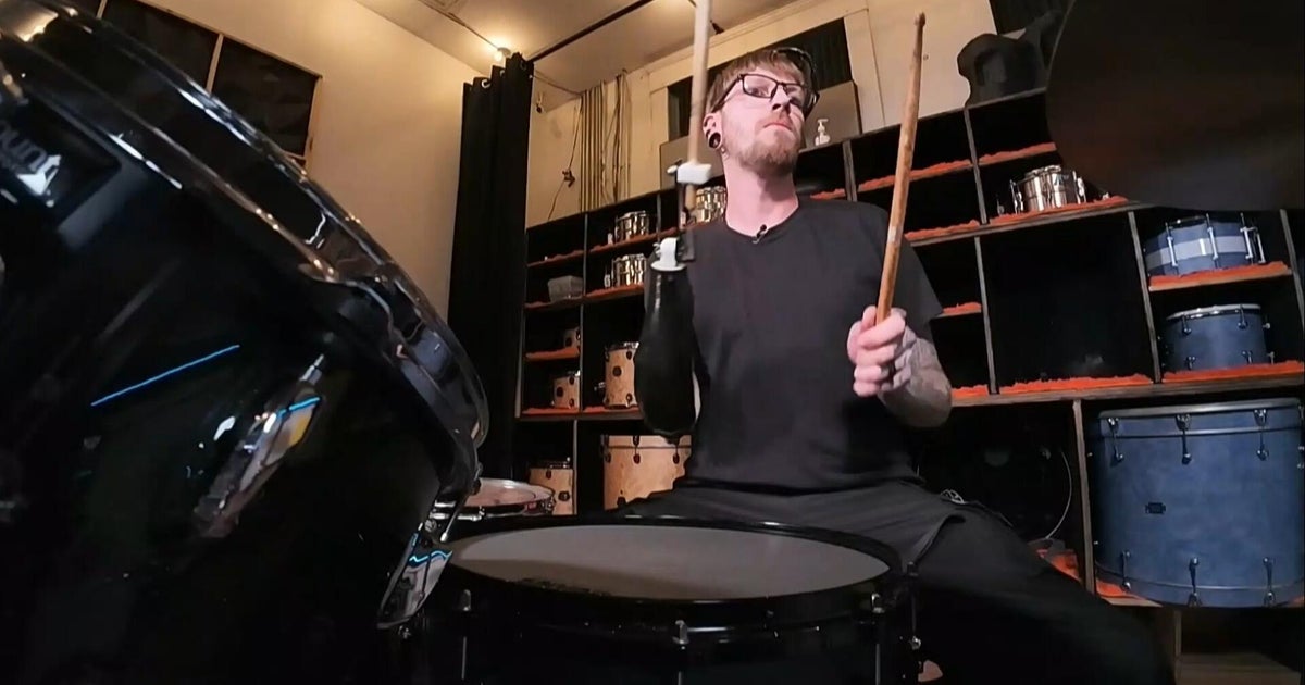 Drummer rediscovers passion for music after life-changing accident