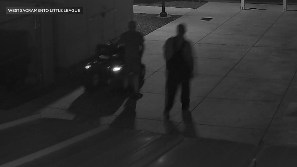Thieves caught on camera stealing West Sacramento Little League lawnmower