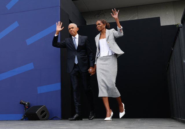 Photos show celebrations at Obama Presidential Center opening ceremony in Chicago