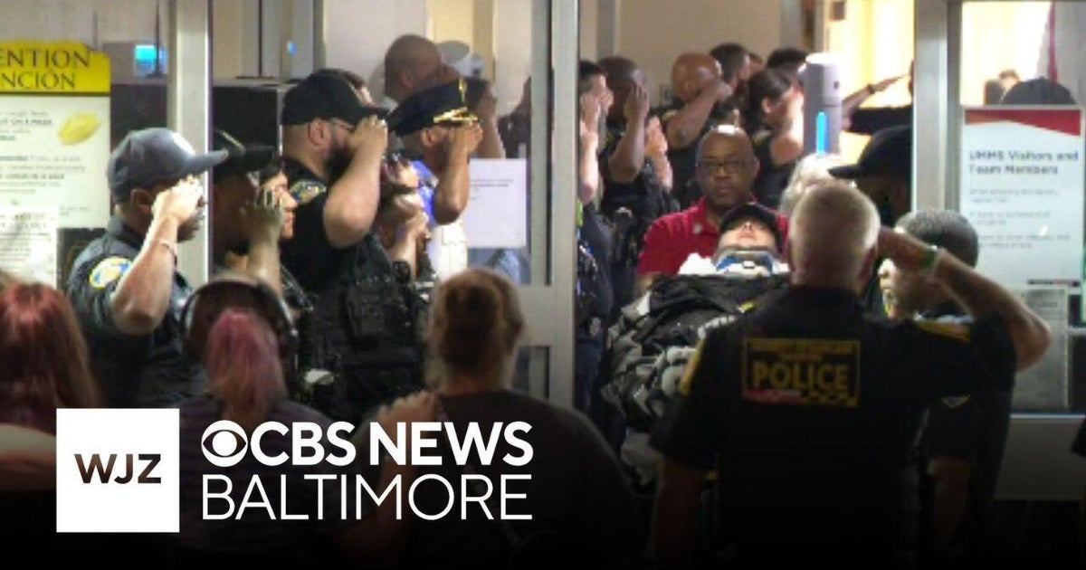 Baltimore County police officer shot in line of duty released from hospital