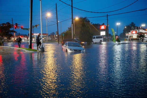 Remnants of Tropical Storm Arthur flood homes and force evacuations in Gulf states