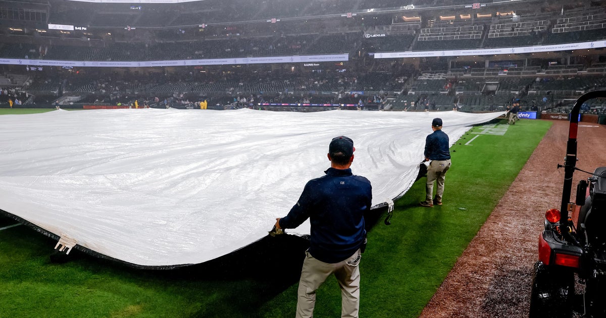 Giants-Braves series finale postponed due to rain; makeup game set for ...