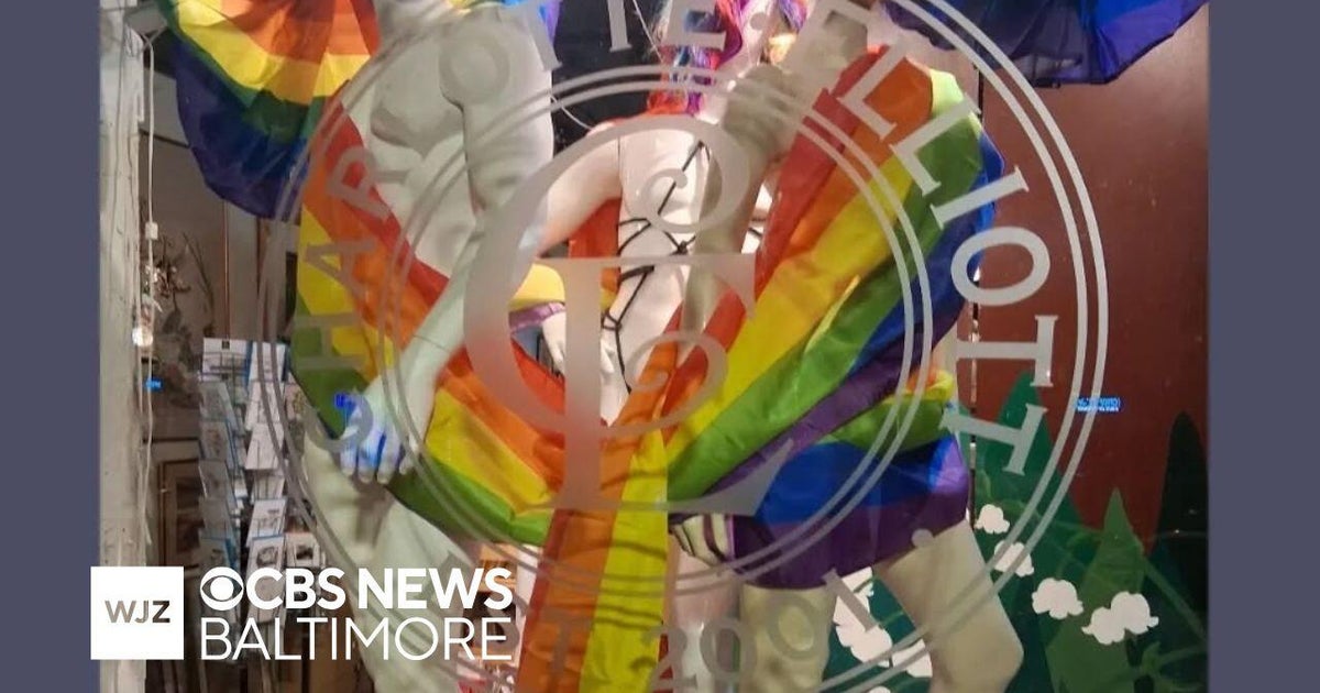 Baltimore bookstore owner says Pride month display was vandalized
