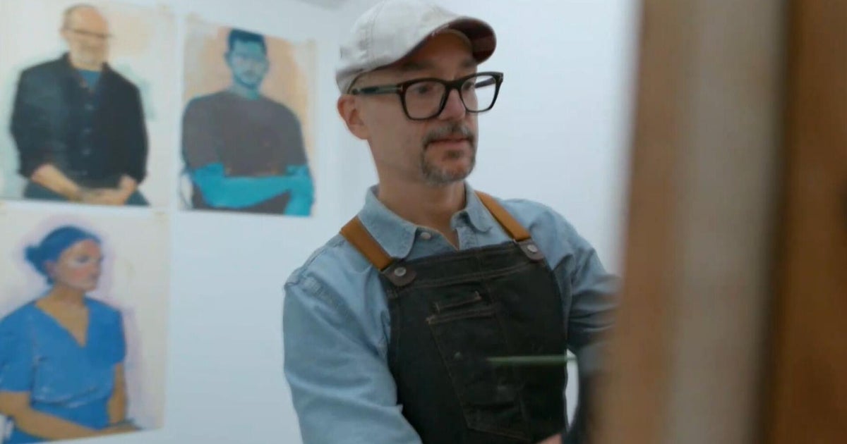 Even after a brain tumor altered this artist's sight, he crafted his greatest work yet
