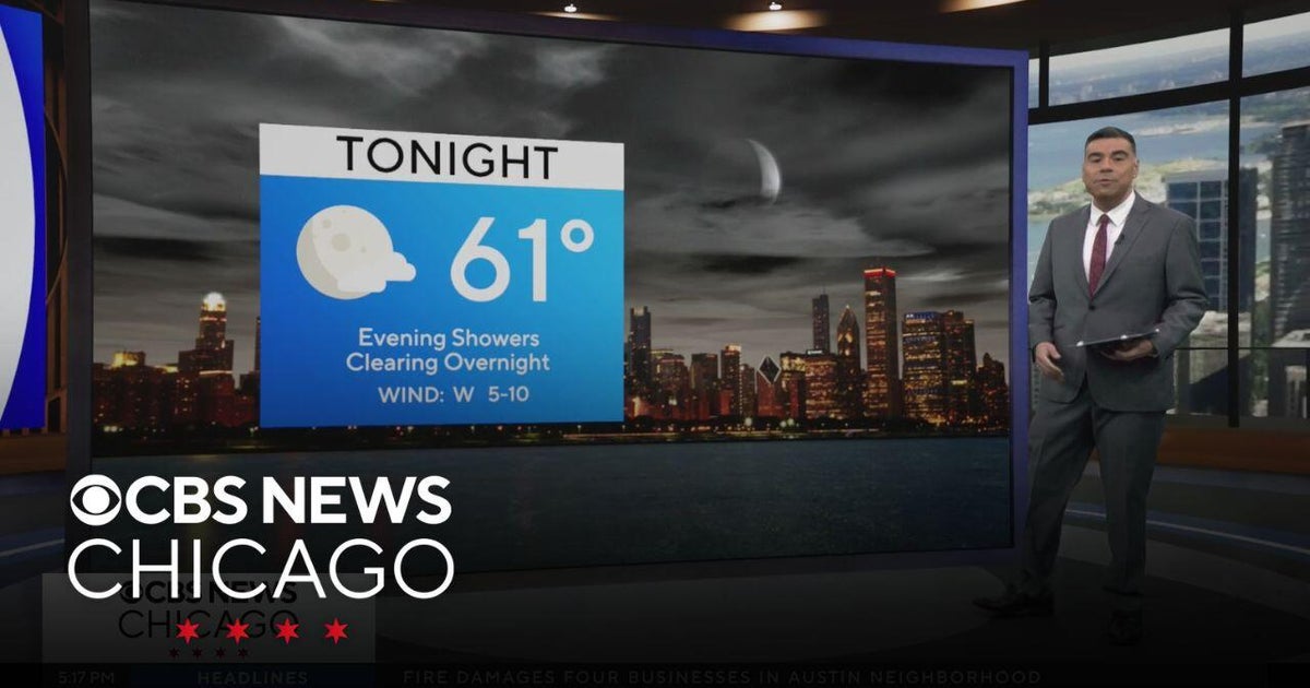 Chicago Weather: Evening showers on Friday, clearing overnight