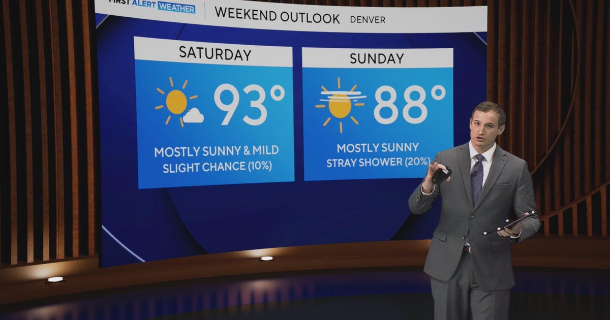 Daily rain chances return to Denver and across Colorado - CBS Colorado