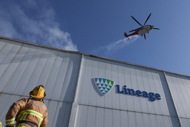 Boyle Heights Warehouse Fire