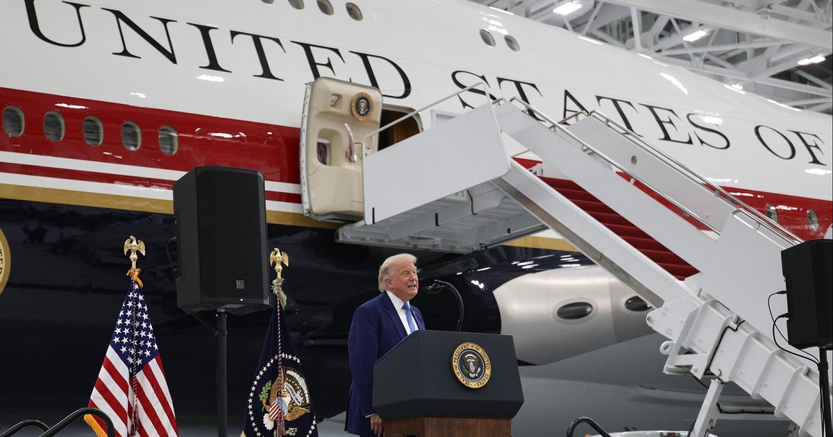 Trump unveils Qatari-gifted jet serving as new Air Force One