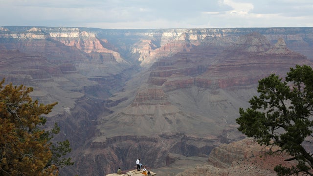 Views from South Rim of Grand Canyon National Park, Arizona, USA 