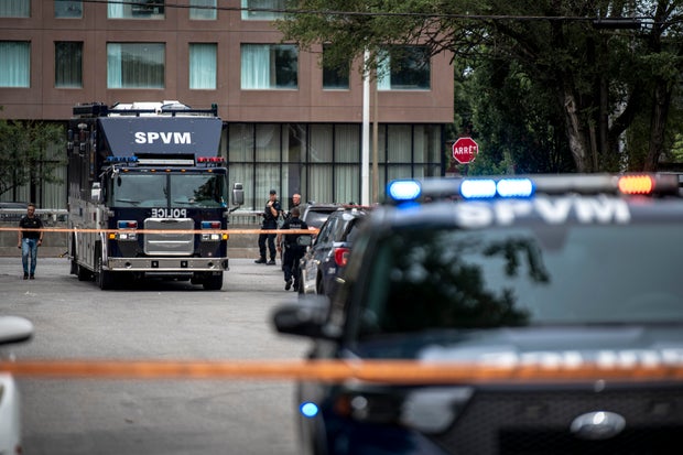 2 killed, including police officer, in shooting in Montreal
