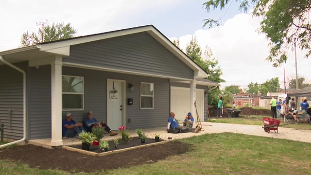 Detroit housing project completes construction for five homes 