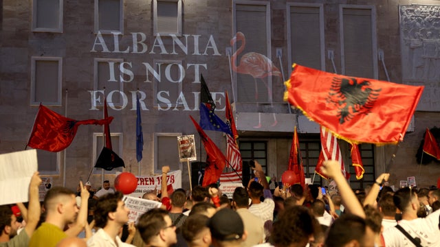 ALBANIA-US-POLITICS-ENVIRONMENT-CONSTRUCTION 