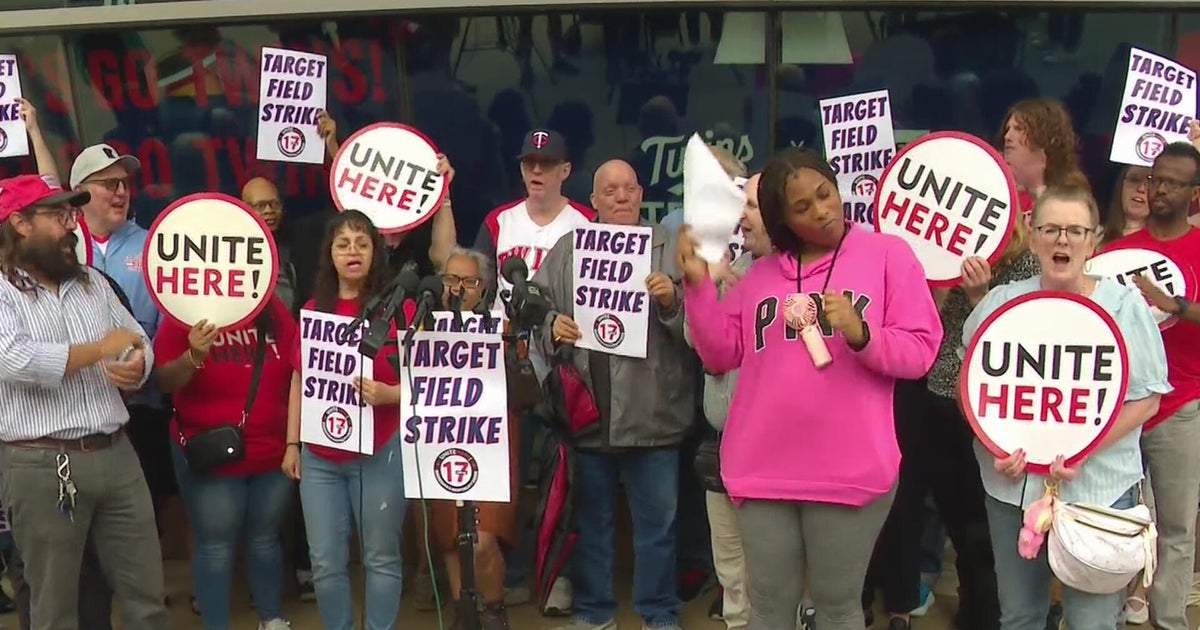 cbsnews.com - WCCO  Staff - Target Field concessions workers set to begin strike Monday