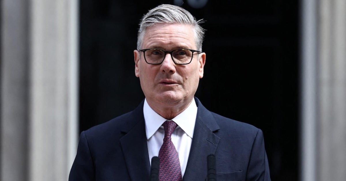 British Prime Minister Keir Starmer announces resignation