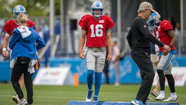 NFL: AUG 21 Houston Texans - Detroit Lions Joint Training Camp 