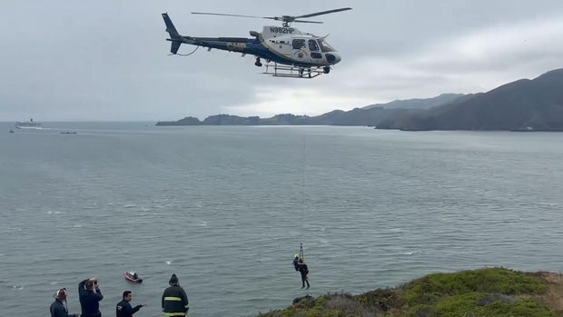 San Francisco cliff rescue