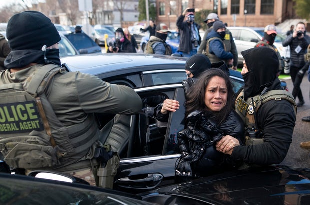 Federal Agents Descend On Minneapolis For Immigration Enforcement Operations