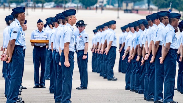 U.S. Air Force Basic Military Training graduation 