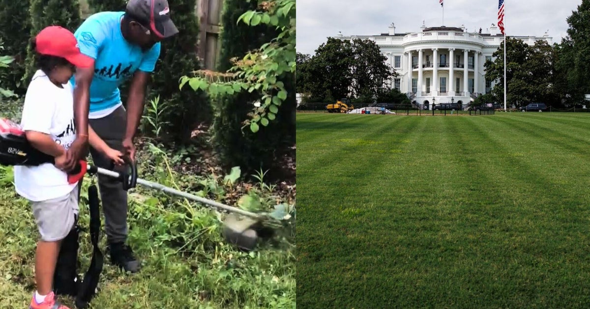 Nonprofit lawn-mowing organization hopes to mow the White House lawn for America 250