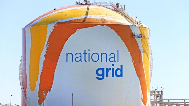 National Grid Gas Tank Boston 
