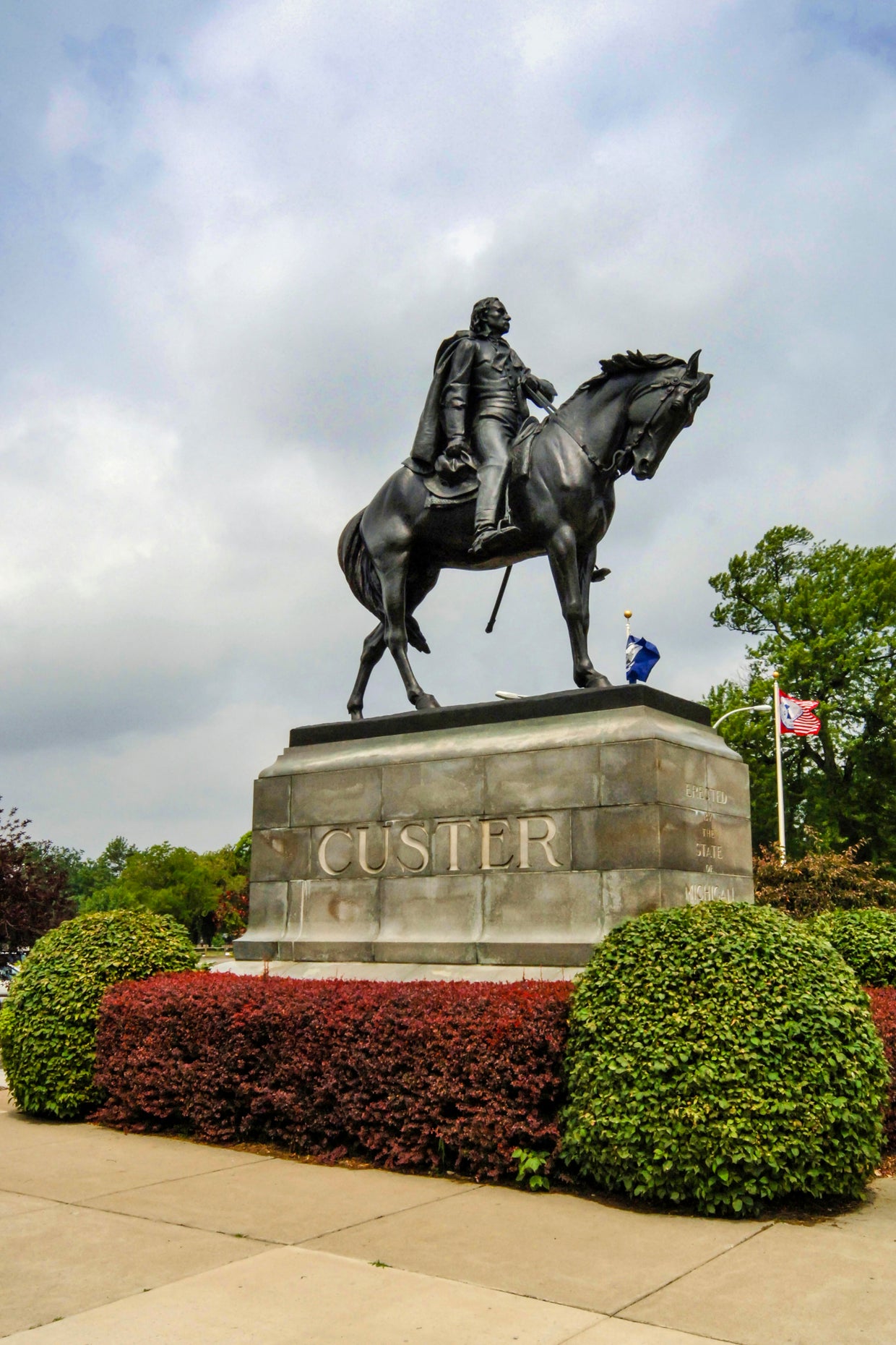 Custer statue in Monroe survived 2020 removal calls, still stands as ...