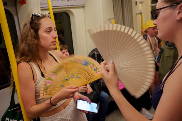 UK Heatwave In London 